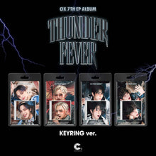 Load image into Gallery viewer, CIX 7th EP Album 'THUNDER FEVER' (Keyring Album)