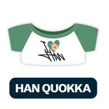 Load image into Gallery viewer, Stray Kids World Tour 'dominATE : celebrATE' Official MD - SKZOO Standing Plush Outfit