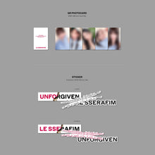 Load image into Gallery viewer, LE SSERAFIM 1st Studio Album 'UNFORGIVEN' (Weverse Albums ver.)