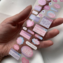 Load image into Gallery viewer, Sooang Sticker - English Speech Bubble