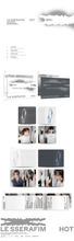 Load image into Gallery viewer, LE SSERAFIM 5th Mini Album 'HOT' (Weverse Albums Ver.)