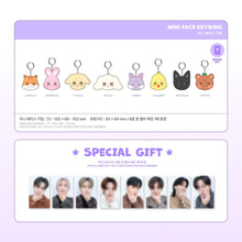Load image into Gallery viewer, ATEEZ x ANITEEZ 'ANITEEZ IN DREAMLAND' Official MD - Mini Face Keyring