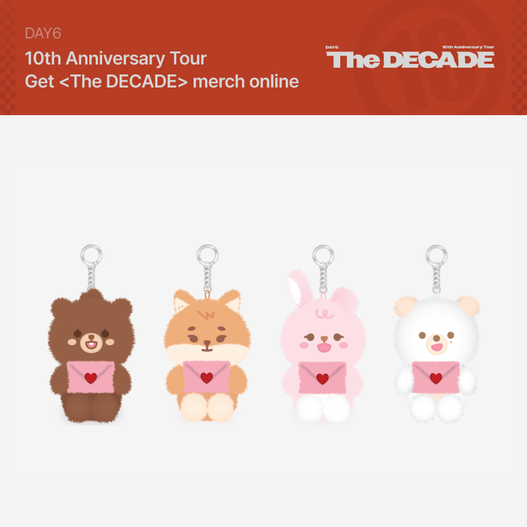 DAY6 PETIT DENIMALZ デニマルズ PLUSH 10CM DAY6 MISSION No.9 Official Merchandise - Petit Denimalz