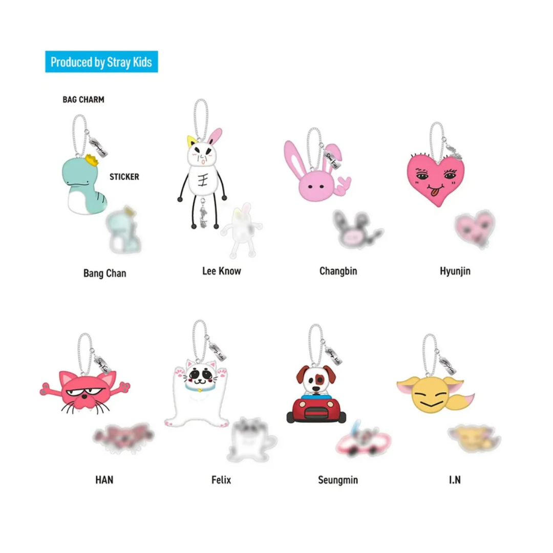 Stray Kids 'JYP JAPAN POPUP STORE 2025' Official MD - Bag Charm