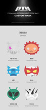 Load image into Gallery viewer, P1Harmony Official Light Stick Ver.2 Custom Mask
