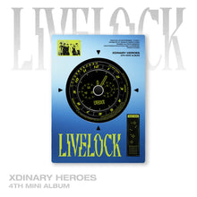 Load image into Gallery viewer, Xdinary Heroes 4th Mini Album 'Livelock' (Regular Edition)