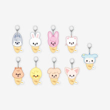 Load image into Gallery viewer, Stray Kids 'THIS & THAT' Pop-Up Store Official MD - Plush Keyring (Ice Cream Ver.)