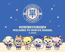 Load image into Gallery viewer, IVE x MINIVE POP-UP STORE 'MINIVE SCHOOL' in TOKYO Official MD - Folding Fan