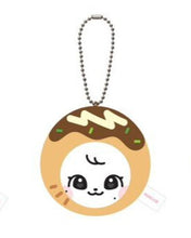 Load image into Gallery viewer, IVE x MINIVE POP-UP STORE 'MINIVE SCHOOL' in TOKYO Official MD - Face Keyring (Takoyaki Ver.)