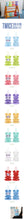 Load image into Gallery viewer, TWICE 'THIS IS FOR' WORLD TOUR FINALE in SEOUL POP-UP MD - LOVELY Magnet Plush (Sitting Ver.)