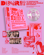 Load image into Gallery viewer, LE SSERAFIM JAPAN 4th Single 'DIFFERENT' (Limited Edition B)