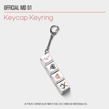 Load image into Gallery viewer, XLOV 2ND FANMEETING 'CLOXE 2U' Official MD - KEYCAP KEYRING