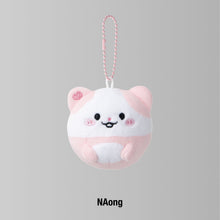 Load image into Gallery viewer, ITZY 3rd World Tour 'TUNNEL VISION' Official MD - TWINZY Ball Keyring