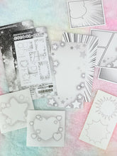 Load image into Gallery viewer, Shocking Pink Rose Sticker - Romance Manga Material (Mojoji Pack / Sticker Set)