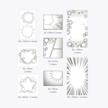 Load image into Gallery viewer, Shocking Pink Rose Sticker - Romance Manga Material (Mojoji Pack / Sticker Set)