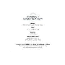 Load image into Gallery viewer, ITZY Official Light Ring Ver.2