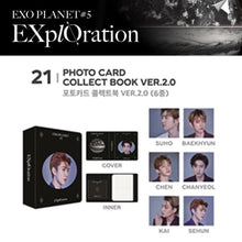 Load image into Gallery viewer, EXO 'EXO PLANET #5 EXplOration' Official MD - Photo Card Collect Book