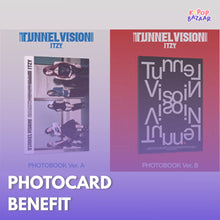 Load image into Gallery viewer, ITZY 11th Mini Album 'TUNNEL VISION' (Photobook Ver.) + Store Benefit