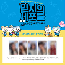Load image into Gallery viewer, ITZY x TWINZY POP-UP STORE 'MIDZY'S CELLS' OFFICIAL MD - TWINZY MAGNET PLUSH KEYRING BABY Ver.