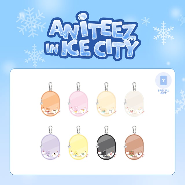 ATEEZ x ANITEEZ 'ANITEEZ in ICE CITY' Official MD - PVC Pouch KR
