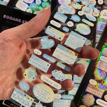 Load image into Gallery viewer, Sooang Sticker - English Speech Bubble