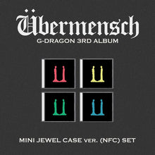 Load image into Gallery viewer, G-DRAGON 3rd Album 'Übermensch' (Mini Jewel Ver.)