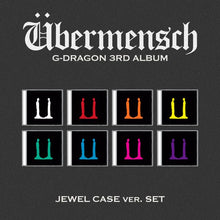 Load image into Gallery viewer, G-DRAGON 3rd Album 'Übermensch' (Jewel Case Ver.)