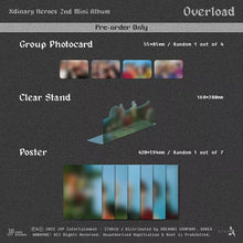 Load image into Gallery viewer, Xdinary Heroes 2nd Mini Album 'Overload'