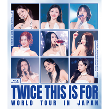 Load image into Gallery viewer, TWICE 'THIS IS FOR' WORLD TOUR IN JAPAN Blu-ray (Regular Edition)