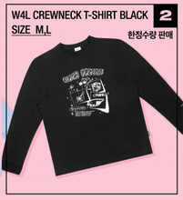 Load image into Gallery viewer, PLAVE 'WAY 4 LUV' & 'Hello, Asterum!' OFFICIAL MD - W4L Crewneck T-Shirt