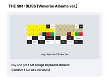 Load image into Gallery viewer, ENHYPEN 8th Mini Album 'THE SIN : BLISS' (Weverse Albums Ver.) + Weverse Shop Benefit