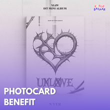 Load image into Gallery viewer, XLOV 1st Mini Album 'UXLXVE' + Store Benefit
