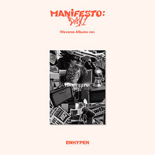 Load image into Gallery viewer, ENHYPEN - MANIFESTO : DAY 1 Album (Weverse Albums ver.)