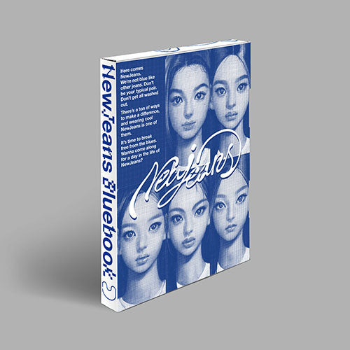 New Jeans アルバム Bluebook NEWJEANS, NEW JEANS - ( Blue Book Version ) NEWJEANS NEW