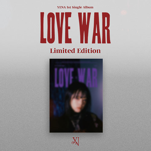 YENA 1st Single Album 'Love War' (Limited Edition)