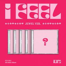 Load image into Gallery viewer, (G)I-DLE 6th Mini Album 'I Feel' (Jewel Ver.)