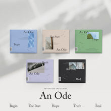 Load image into Gallery viewer, Seventeen 3rd Full Album 'An Ode'