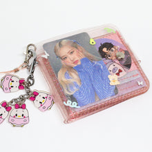 Load image into Gallery viewer, Clear Glitter Wallet
