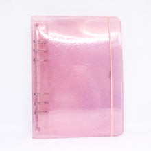Load image into Gallery viewer, A5 Clear Glitter 6-Ring Photocard Binder