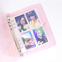 Load image into Gallery viewer, A5 Clear Glitter 6-Ring Photocard Binder