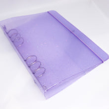 Load image into Gallery viewer, A5 Clear Glitter 6-Ring Photocard Binder