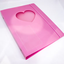 Load image into Gallery viewer, A5 Solid Heart 6-Ring Photocard Binder