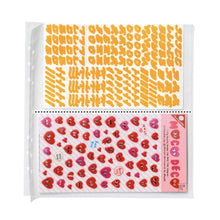 Load image into Gallery viewer, BE ON D After Rain Deco Pocket A5 Wide Binder Refill (Double Sided)