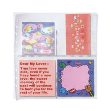 Load image into Gallery viewer, BE ON D After Rain Deco Pocket A5 Wide Binder Refill (Double Sided)