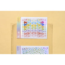 Load image into Gallery viewer, BE ON D After Rain Deco Pocket A5 Wide Binder Refill (Double Sided)