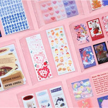 Load image into Gallery viewer, BE ON D After Rain Deco Pocket A5 Wide Binder Refill (Double Sided)