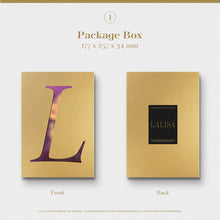 Load image into Gallery viewer, Blackpink Lisa 1st Solo Album 'LALISA' - Regular Album