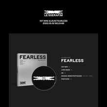 Load image into Gallery viewer, LE SSERAFIM 1st Mini Album 'Fearless' (Monochrome Bouquet Version)