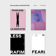 Load image into Gallery viewer, Le Sserafim Japan Debut Single 'Fearless' (Weverse Shop Japan Edition)