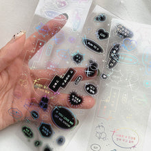 Load image into Gallery viewer, Sooang Sticker - Holographic Speech Bubble